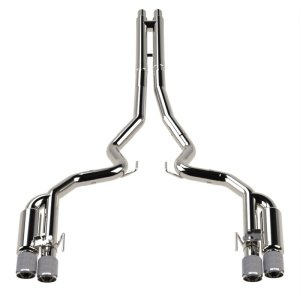 Ford Mustang Performance Exhaust - Kooks Headers - Cat Back, Shotgun, Valved, Carbon Tips - `18-`24